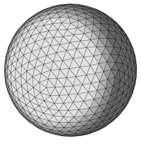 Icosahedral grid (glevel-0)